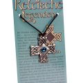 Kettenanhänger keltische Legenden - Druiden Symbol mit Swarovski