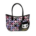 French Kitty Handtasche aus bedrucktem PVC