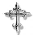 Kettenanhänger aus Sterling Silber mit Kreuzdesign