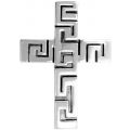 Kettenanhänger aus Sterling Silber mit Kreuzdesign