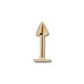 14 Karat Mini Labret mit Spitze