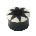 Organix Ohrplug aus Horn mit Sternmotiv