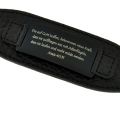 Lederarmband schwarz mit Ihrer Wunschgravur