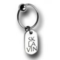BCR Chirurgenstahl Dog Tag mit Gravur
