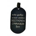 Dog Tag PVD-Stahlanhänger klein