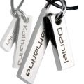 Doppelanhänger aus Stahl