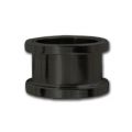 Schwarzer Ohrtunnel von 4.0 bis 18.0mm