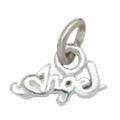 Nagelpiercing mit Schriftzug Angel