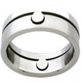 Fingerring aus Chirurgenstahl
