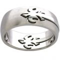 Fingerring aus Chirurgenstahl