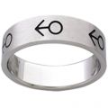 Fingerring aus Chirurgenstahl