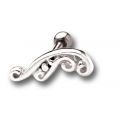 Ohrpiercing mit einem Design