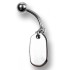 316L Bauchnabelpiercing aus Chirurgenstahl, 1.6x10mm