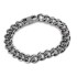 Breites Panzerarmband aus Edelstahl