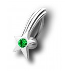 Bauchnabelpiercing mit 925 Silber Design und Swarovski
