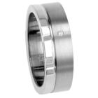 Partnerring mit Diamant