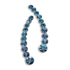 Ohrstecker aus Silber mit Design und Swarovski Kristallen