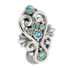 Sonderangebot! Bauchnabelpiercing mit ausgefallenem Design und Kristallsteinen