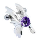 Ohrpiercing Helix mit Sterling Silber Design