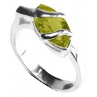 Ring aus Sterling Silber mit Spinell Design