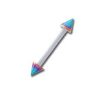 PMFK Barbell mit zwei Titanaufschraubspitzen 1.6mm