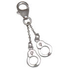 Charm-Anhänger Handschellen 925 Sterling Silber