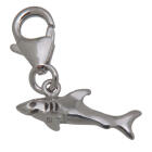 Charm-Anhänger Hai aus 925 Sterling Silber