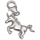 Charm-Anhänger Einhorn aus 925 Sterling Silber