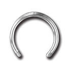 Circular Barbell ohne Kugeln in 1.0 bis 1.6mm Stärke