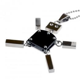 Pendant robot stainless steel moveable - black