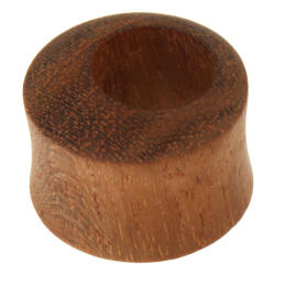 Organix tunnel made of teak with recess - dark, sizes selectable