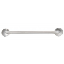 PMFK barbell piercing dumbbell 26mm with UV balls in 1.6mm thickness