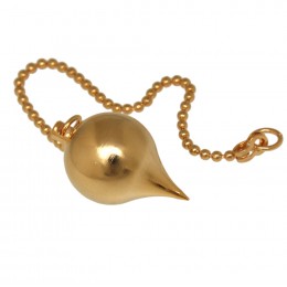 Pendulum Luzy gold plated 30gr.