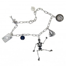 Charm Bracelet Sterling Silver ATLANTIS