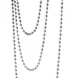 Ball necklace made of stainless steel with 2mm ball diameter and sleeve clasp