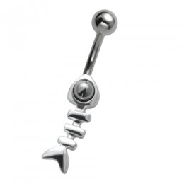 Navel piercing movable SPIN, 1.6x10mm