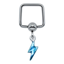 316L BCR SQUARE 1.2x8mm with tag BLITZ