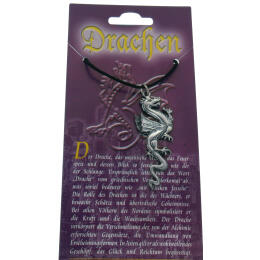 Pendant with dragon design, winged