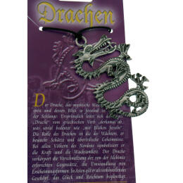 Pendant with dragon design - snake dragon