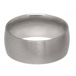 Ring made of matt stainless steel 609