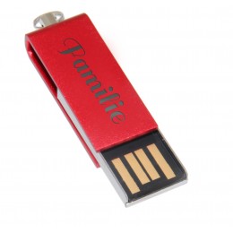 16GB USB 3.0 stick with engraving red