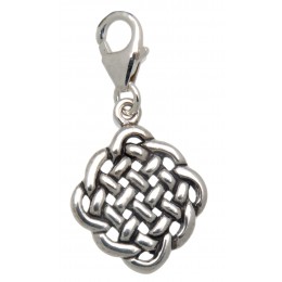 Charm pendant Celtic knot for hanging in a charm bracelet