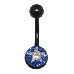 Crystallines navel body jewelry piercing STAR