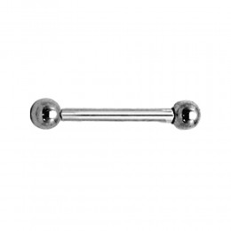 Mini barbell in 1.6mm thickness with 3mm balls