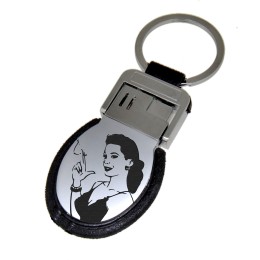 Key ring and lighter in one with your engraving