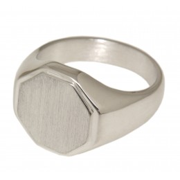 Signet ring made of 925 sterling silver in different sizes