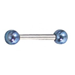 316l surgical steel Mini Barbell internal thread Colored attachment different sizes
