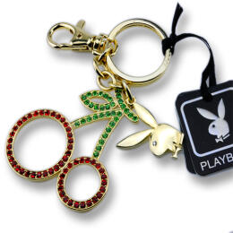 PLAYBOY keychain bunny and cherry
