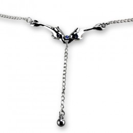 Back Belly Chain aus 925* Sterling Silber, Delphine