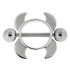 Sterling Silver Fighter Nipple Shield